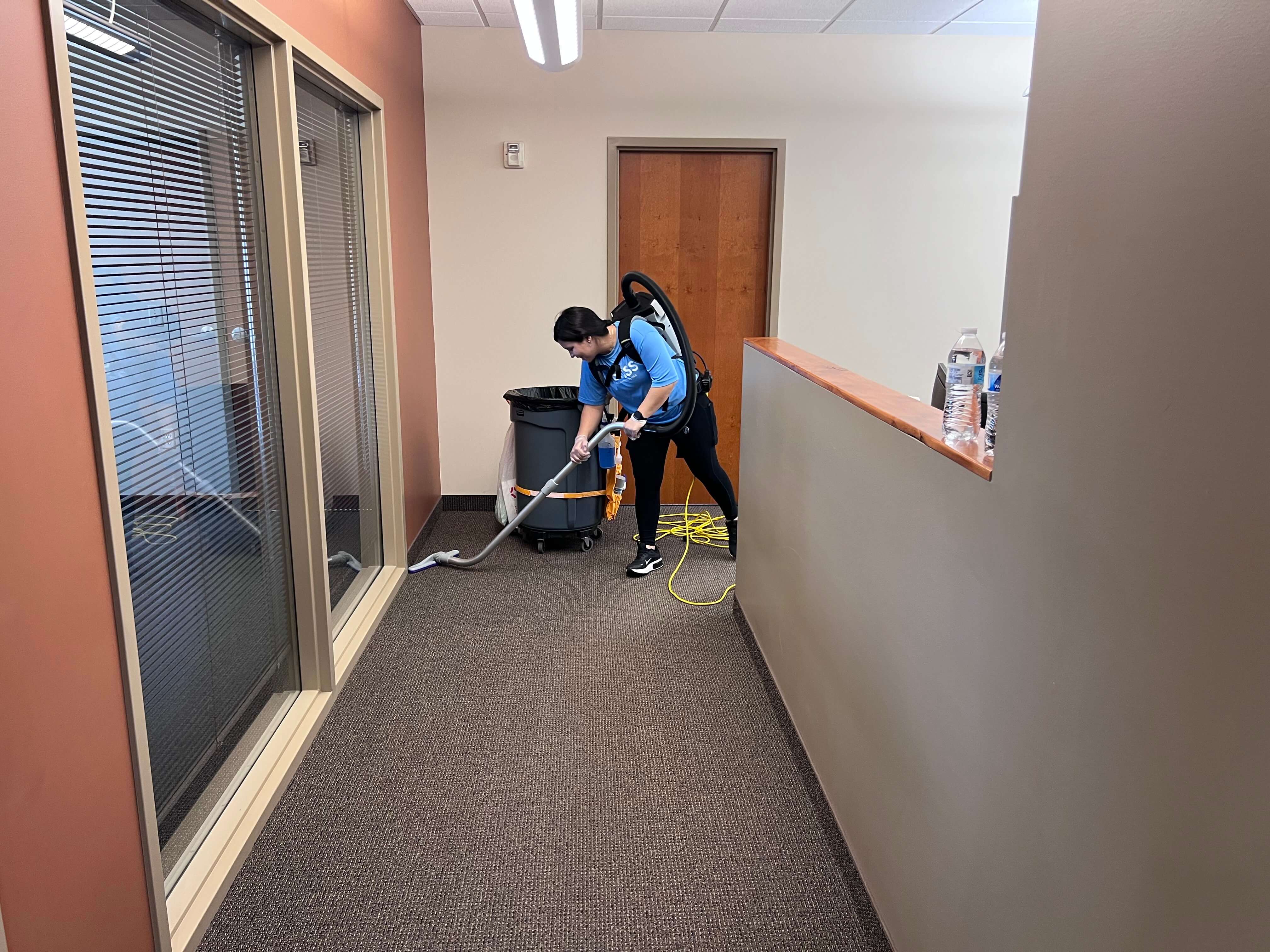 cleaning hall